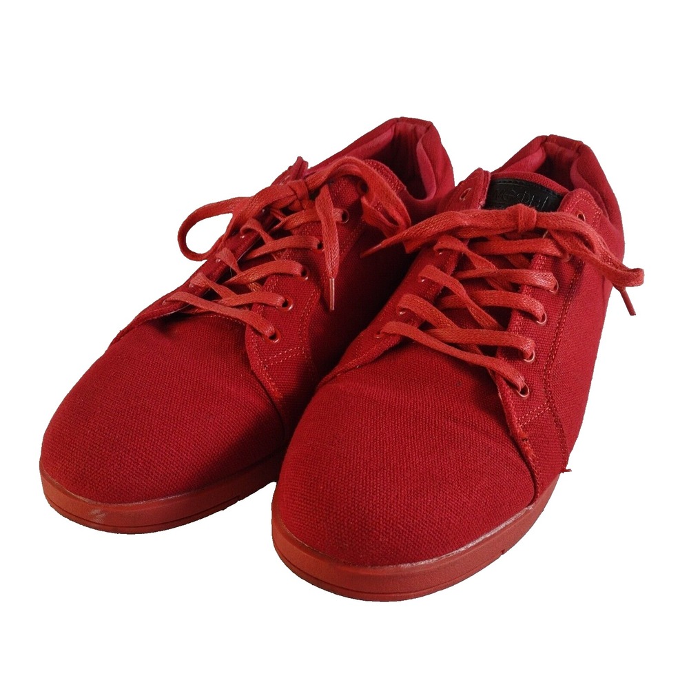 Woobies 5.56‎ Low Top Canvas Sneakers Mens 13 Red Tactical Casual Shoes